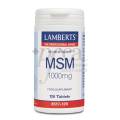 Msm 1000mg 120 Tablets Lamberts