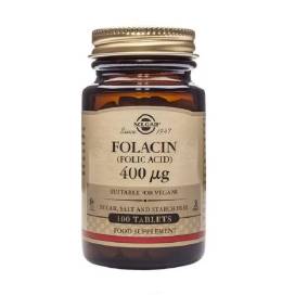 Solgar Folacin Acido Folico 400 Mcg 100 Comp