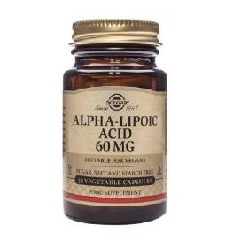 Solgar Acido Alfa Lipoico 60 Mg 30 Vegicaps