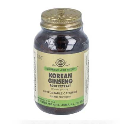 Solgar Ginseng Coreano Raiz 60vc