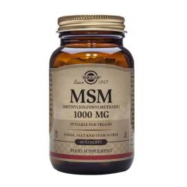 Solgar Msm 1000 Mg 60 Comp