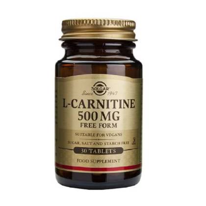 Solgar L Carnitina 500 Mg 30 Comp