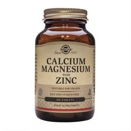 Solgar Calcium Magnesium Plus Zinc 100 Comp
