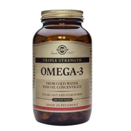 Solgar Omega 3 Triple Concentracion 100cap.blandas