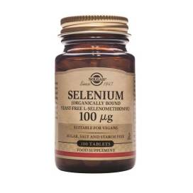 Solgar Selenio S/levadura 100 Mcg 100 Comp