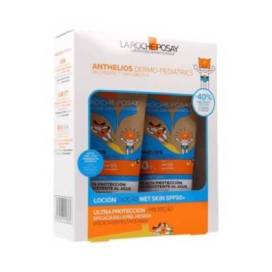 Anthelios Dermopediatrics Locion Wet Skin Spf 50 2x200ml Promo