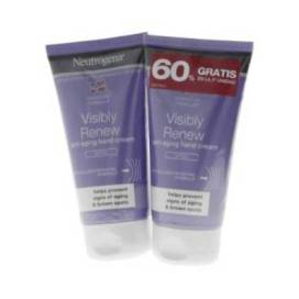 Neutrogena Visibly Renew Anti-aging Hand Cream Spf20 2x75 Ml Promo