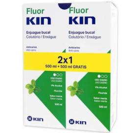 Fluorkin Anticaries Enjuague Bucal 2x500 ml Promo