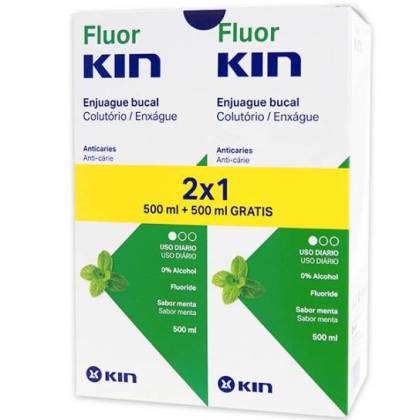 Fluorkin Anticáries Colutório 2x500 ml Promo