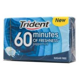 Trident 60 Minutes Menta S/a