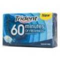 Trident 60 Minutes Hortelã Sem Açúcar