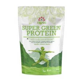 Super Green Protein Spirulina Clorela Matcha 250 g Iswari
