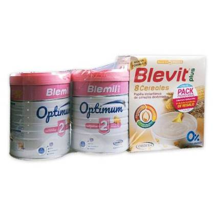 Blemil 2 Optimum 2x800 G+ Blevit 8 Cereals Promo