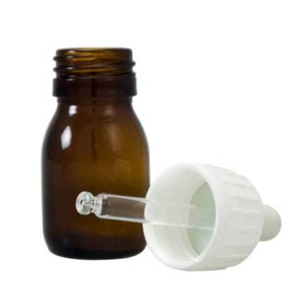 Glass Flasche Mit Pipette 30 Ml