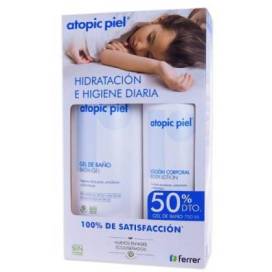 Atopic Piel Lotion 500ml + Bath Gel 750ml Promo