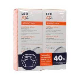 Leti At4 Pasta Al Agua Atopic Skin 2x75g Promo