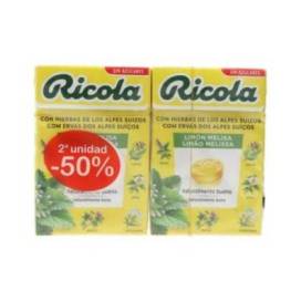 Ricola Caramelos Limonmelisa Sa 2x50 g Promo