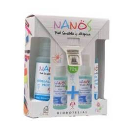 Hidrotelial Nanos Gel Hidroalcoholico 60 ml + Locion Hidroalcoholica 60 ml Promo