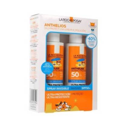 Anthelios Dermo Pediatrics Spray Unsichtbar Spf50 2x200 ml Promo