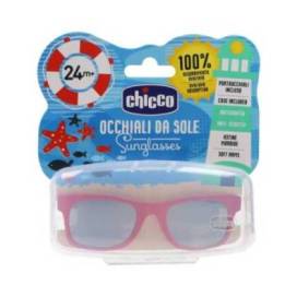 Chicco Red And Blue Sunglasses For Kids +24 Months