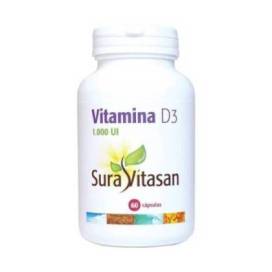 Vitamina D3 1000 U.i. 60 Cápsulas Sura Vitasan
