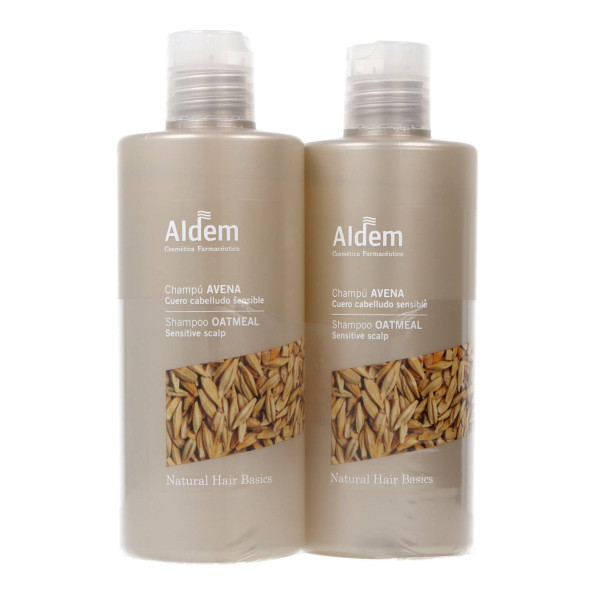 Aldem Oatmeal Shampoo 2x400ml Promo