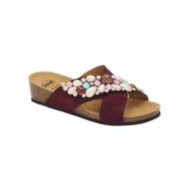 Sandalia Scholl Palau Cross Bordeaux/multi Tamanho 37