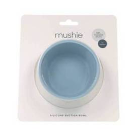 Mushie Schüssel Mit Saugnapf Powder Blue 6m+ 1 Einheit