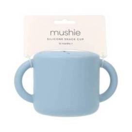 Mushie Taza Para Snack Silicona Powder Blue 12m+ Ref. 47926