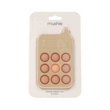 Mushie Phone Press Toy Blush 10m Ref 47843