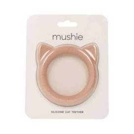 Mushie Mordedor De Silicone Cat Blush