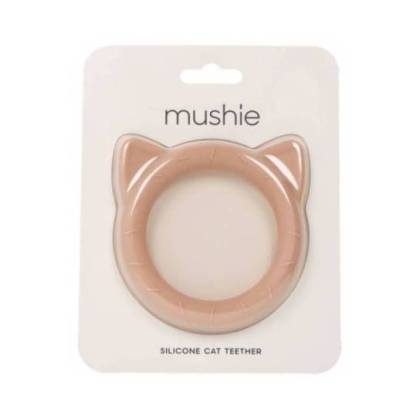 Mushie Mordedor Silicona Cat Blush Ref 47818