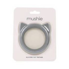 Mushie Silicone Teether Cat Stone