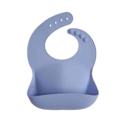 Mushie Babador De Silicone Powder Blue