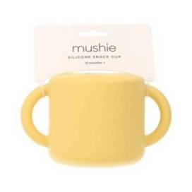 Mushie Snackbecher Aus Silikon Pale Daffodil 12m+