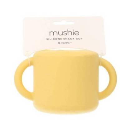 Mushie Silicone Snack Cup Pale Daffodil 12m+