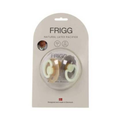 Frigg Night Chupete Latex Portobello Croissant 2 Uds Talla 1 06m Ref 48007