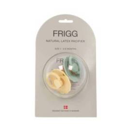 Frigg Chupete Block Latex Seafoam Pale Daffodil 2 Uds Talla 1 06m Ref 47977