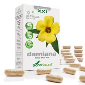 Formula Xxi 13-s Damiana 30 Cápsulas Soria Natural