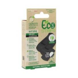 Eurosirel Eco Strips Natural Black Assorted Sticking Plasters 25 Units