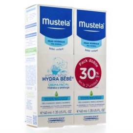 Mustela Hydra Bebe Crema Facial 2x40 ml Promo