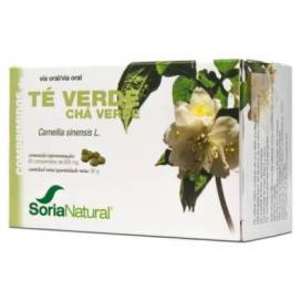 Green Tea 60 Tablets Soria Natural