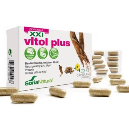 Formula Xxi 03c Vitol Plus 30 Caps Soria Natural