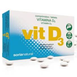 Vitamin D3 200 Mg 48 Tabletten Soria Natural R.11114