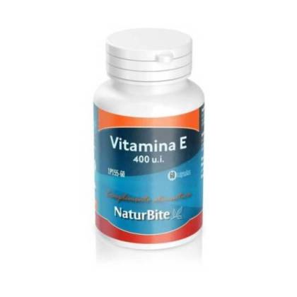Vitamin E 400 Ui 60 Capsules Naturbite