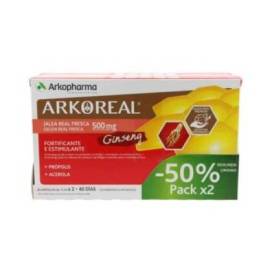 Arkoreal Gelée Royale Ginseng 500mg 2x20 Ampullen Promo