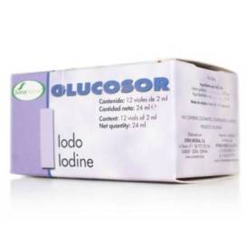 Glucosor Iodine 12 Vials Soria Natural R.17006