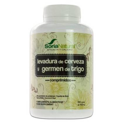 Germen Trigo Y Levadura Cerveza 500 Comps Soria Natural R06077