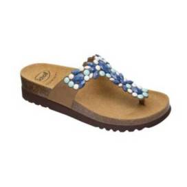 Scholl Sandalia Alicia Flip Flop Color Azul Claro Talla 37