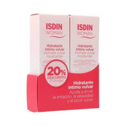 Isdin Woman Vulva Feuchtigkeitscreme 30 g + 30 g Promo